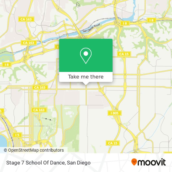 Stage 7 School Of Dance map