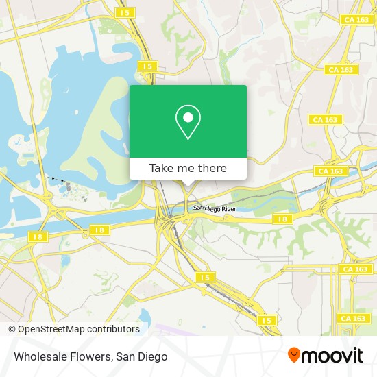 Mapa de Wholesale Flowers