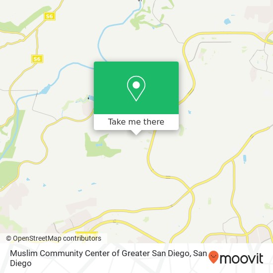 Muslim Community Center of Greater San Diego map