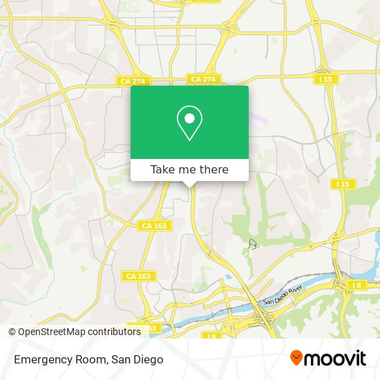 Mapa de Emergency Room