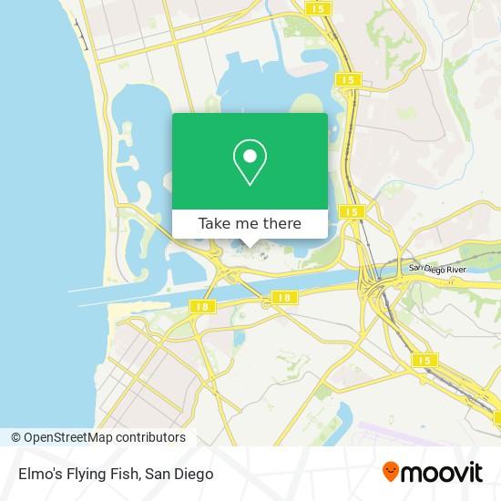Mapa de Elmo's Flying Fish