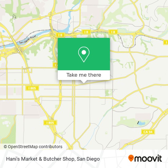 Mapa de Hani's Market & Butcher Shop