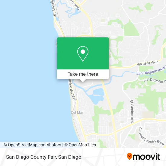 San Diego County Fair map