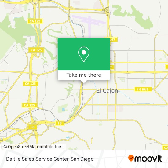 Daltile Sales Service Center map