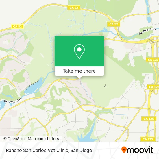 Mapa de Rancho San Carlos Vet Clinic