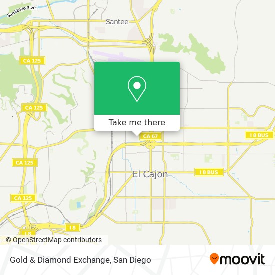 Mapa de Gold & Diamond Exchange