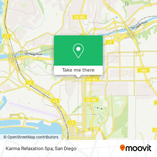 Karma Relaxation Spa map