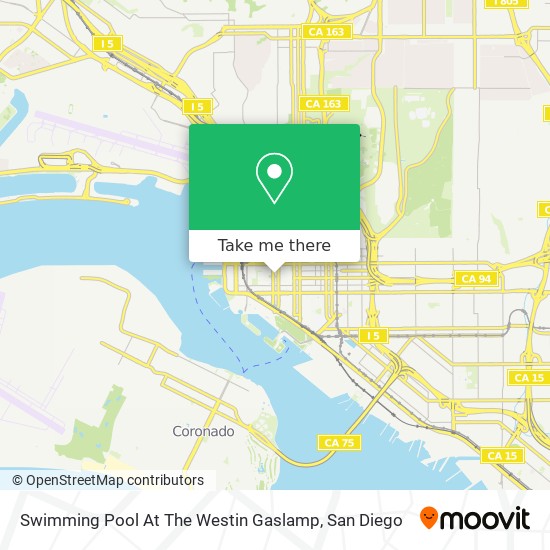 Mapa de Swimming Pool At The Westin Gaslamp