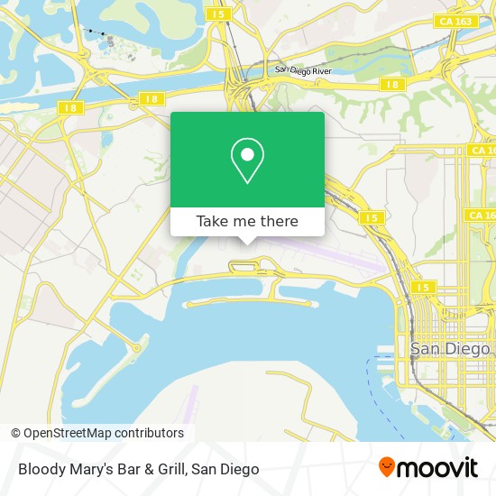 Mapa de Bloody Mary's Bar & Grill