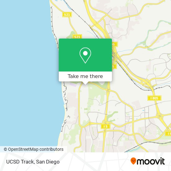 UCSD Track map