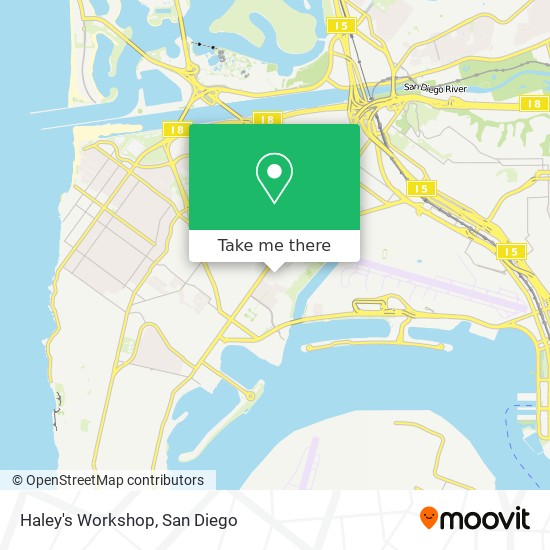 Haley's Workshop map
