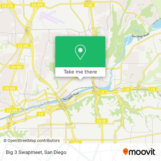 Mapa de Big 3 Swapmeet