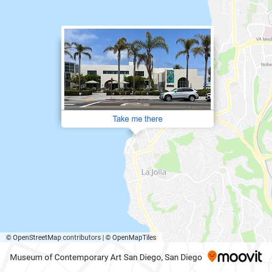 Museum of Contemporary Art San Diego map