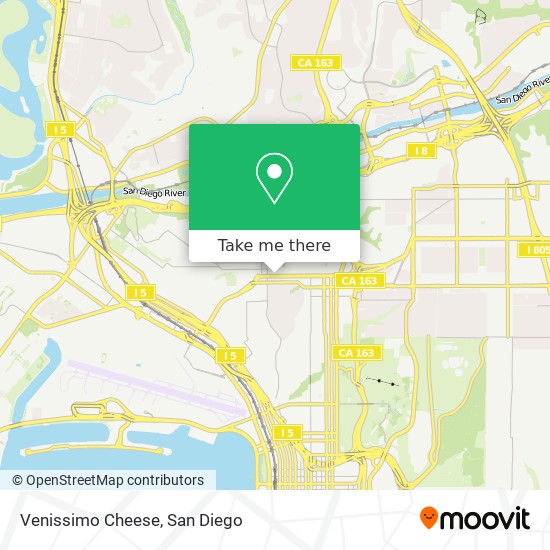 Venissimo Cheese map