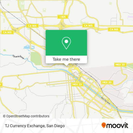 TJ Currency Exchange map