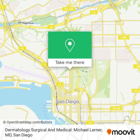 Dermatology Surgical And Medical: Michael Lerner, MD map