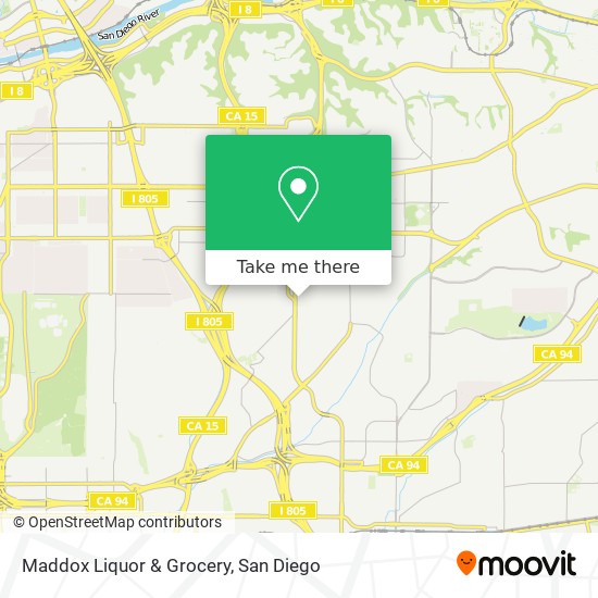 Mapa de Maddox Liquor & Grocery