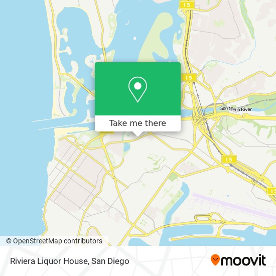 Mapa de Riviera Liquor House