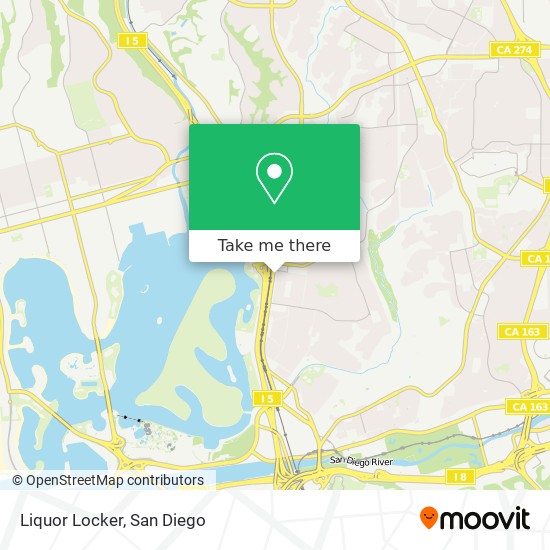 Mapa de Liquor Locker