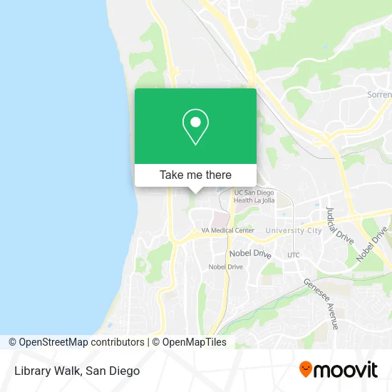 Mapa de Library Walk