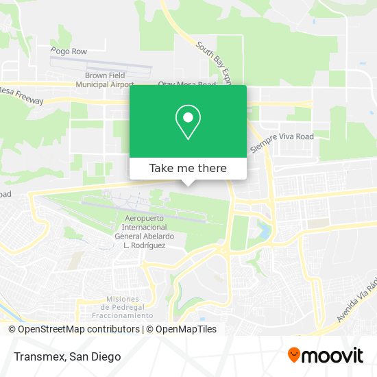 Mapa de Transmex