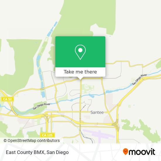 Mapa de East County BMX