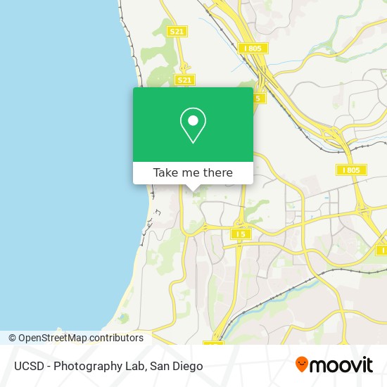 Mapa de UCSD - Photography Lab