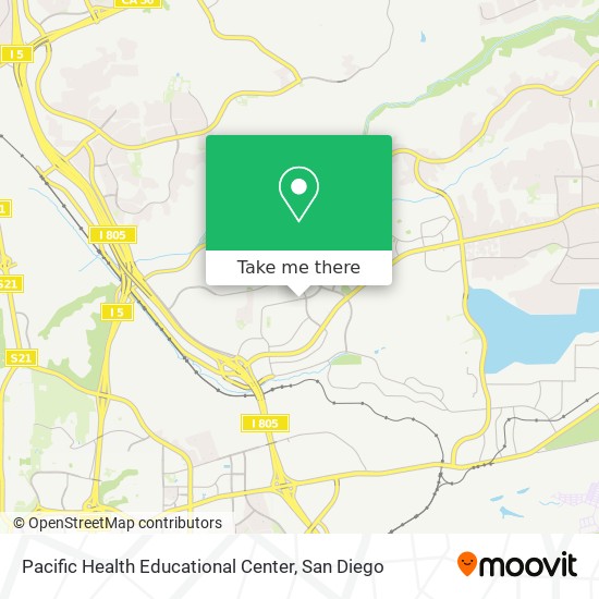 Pacific Health Educational Center map