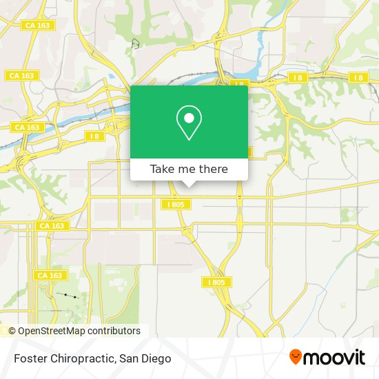 Foster Chiropractic map