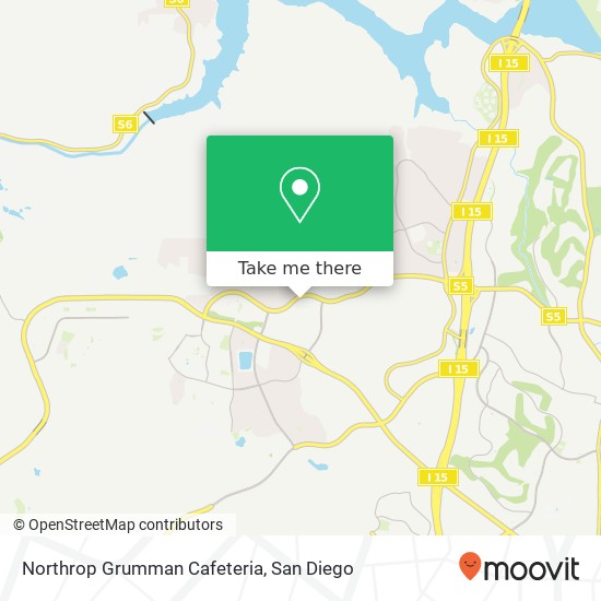 Mapa de Northrop Grumman Cafeteria