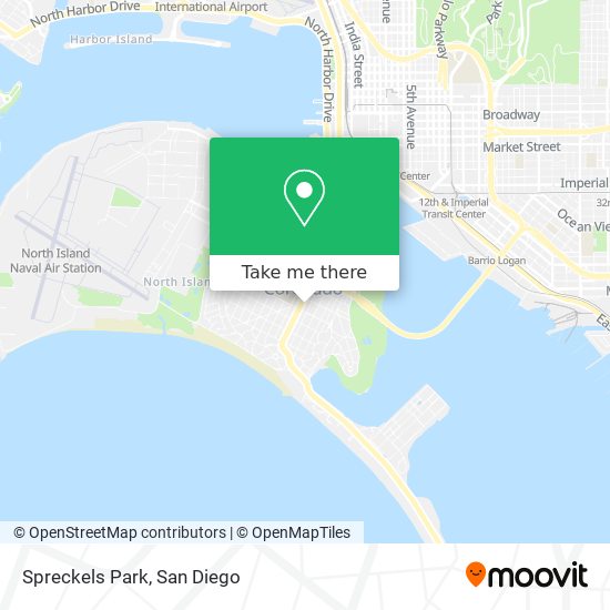 Mapa de Spreckels Park