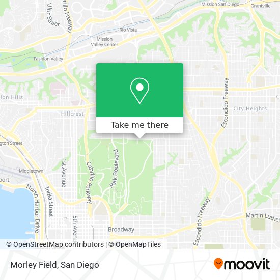 Morley Field map