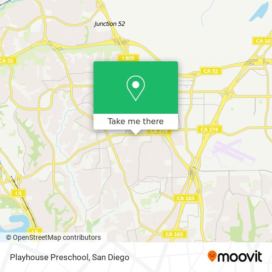 Playhouse Preschool map