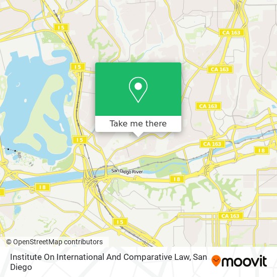 Mapa de Institute On International And Comparative Law