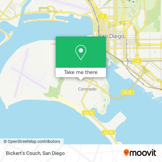 Mapa de Bickert's Couch