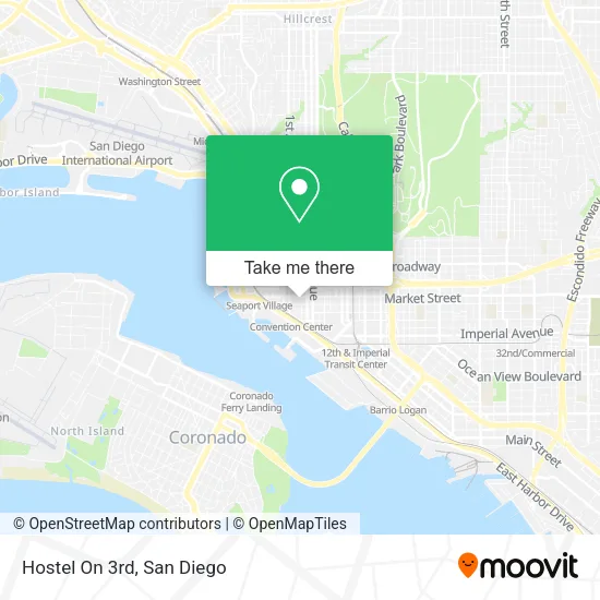 Hostel On 3rd map