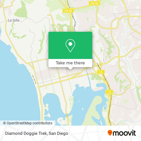 Diamond Doggie Trek map