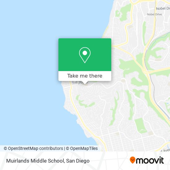 Mapa de Muirlands Middle School