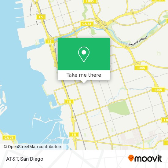 AT&T map