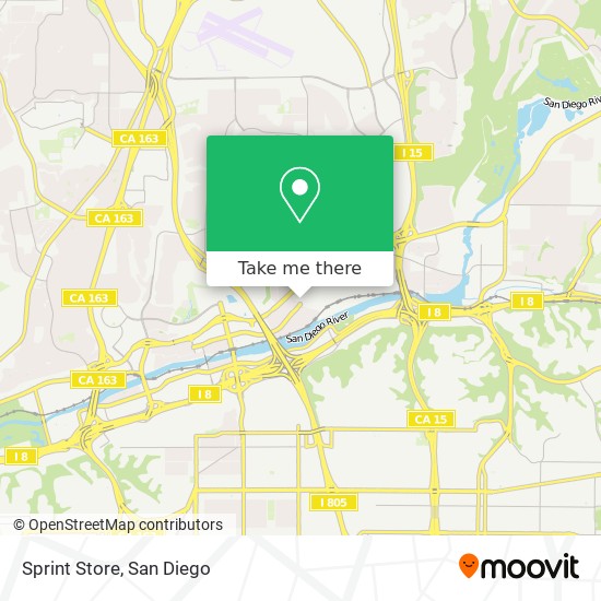 Sprint Store map