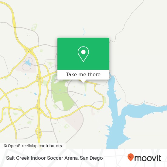 Mapa de Salt Creek Indoor Soccer Arena