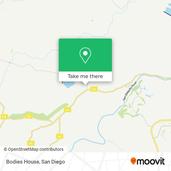 Mapa de Bodies House