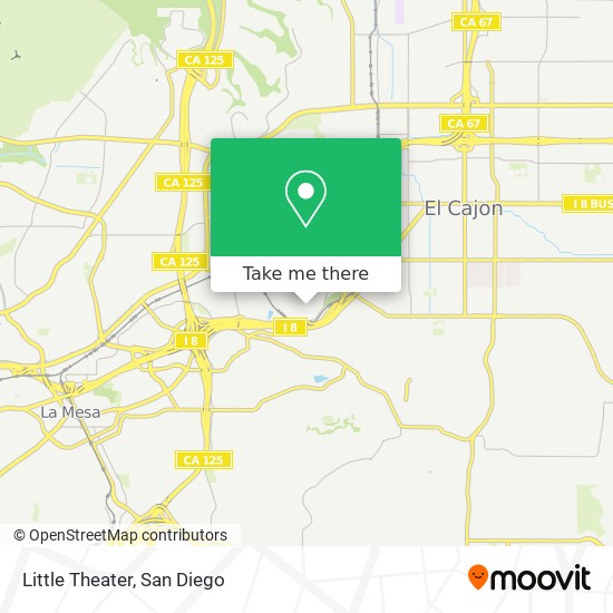 Mapa de Little Theater