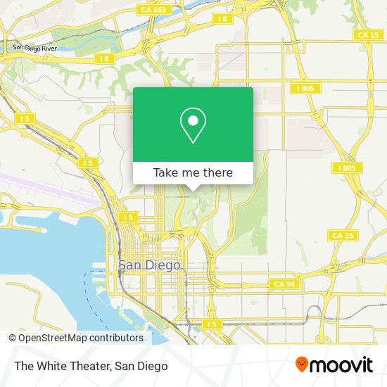 The White Theater map