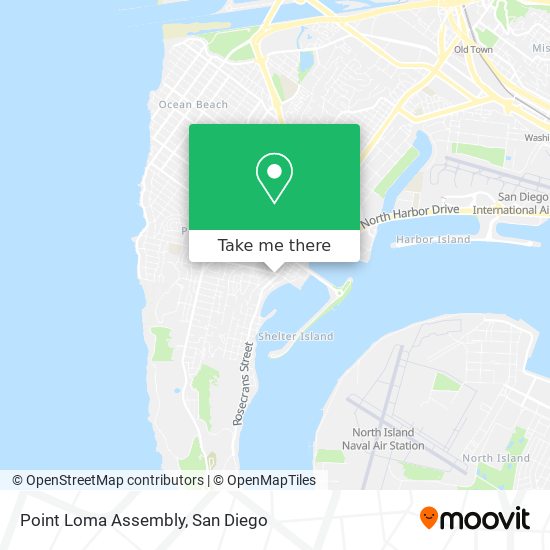 Point Loma Assembly map
