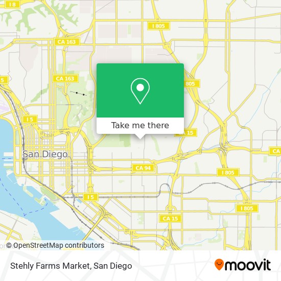 Mapa de Stehly Farms Market