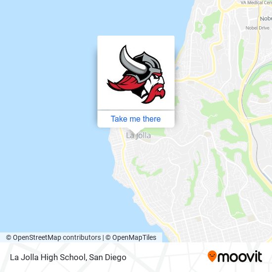 La Jolla High School map