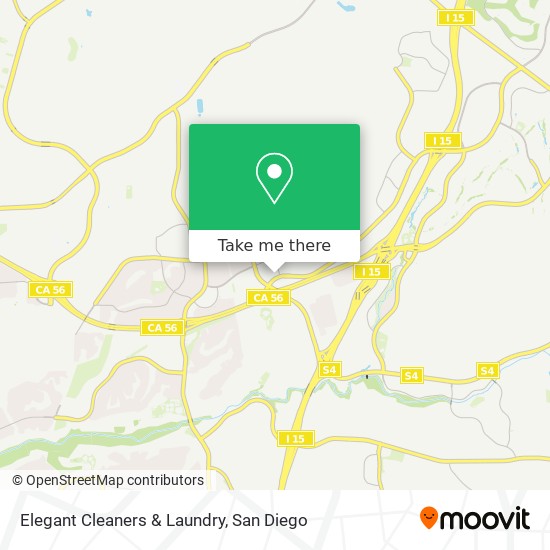 Elegant Cleaners & Laundry map