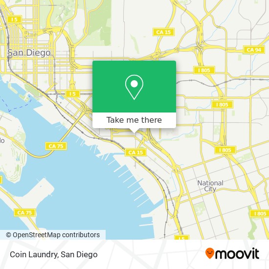 Coin  Laundry map