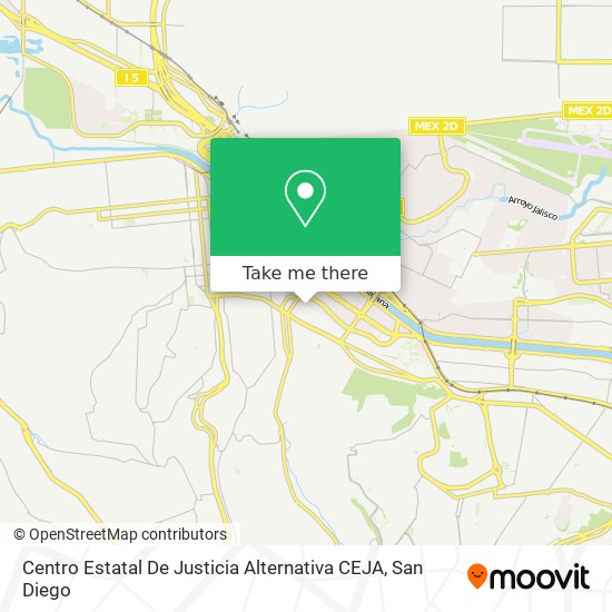 Centro Estatal De Justicia Alternativa CEJA map